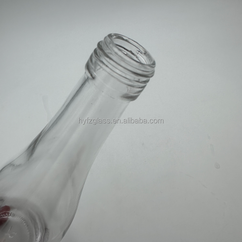 Ruisheng Clear Juice Glass  Drinking Packaging Bottle Glass Bottles For Mineral Water