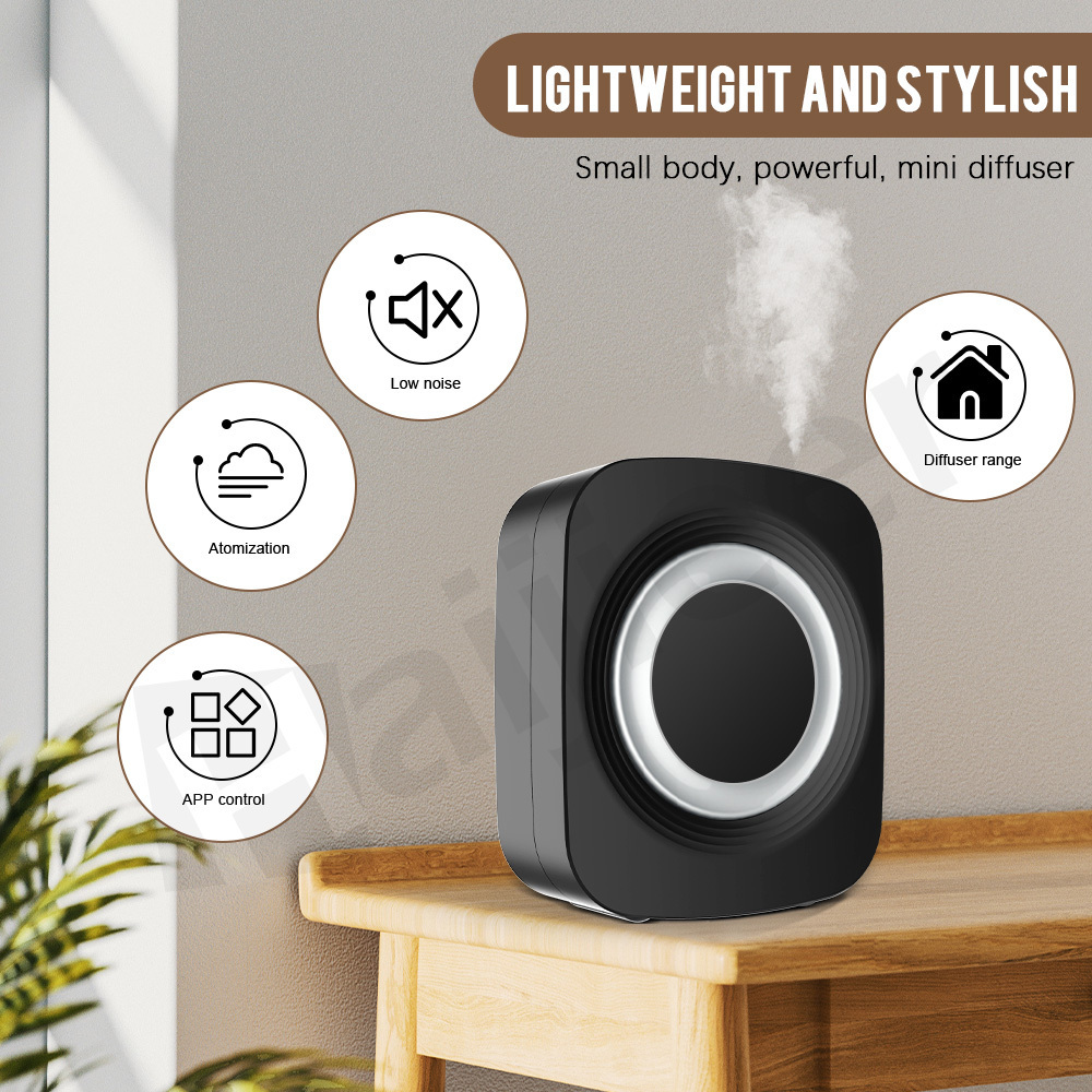 Best Sell  Waterless Essential Oil Fragrance  Small Area Home Electric Diffuser Fragrance Purifiers Nebulizer Diffuser Scent