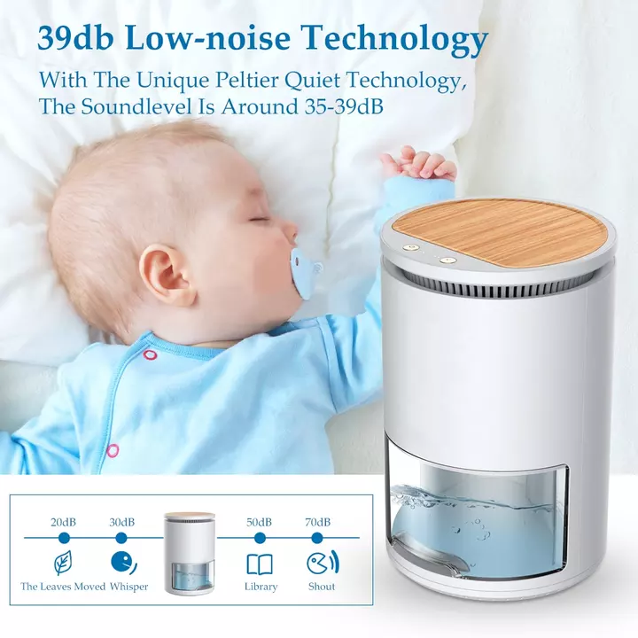 Mini Portable Window Mounted Dehumidifiers Home Small Automatic Moisture Absorber Dehumidifier