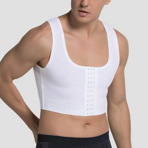 Hygieia Custom Men's High Compression Slimming Men's Body Shaping Vest with Belt