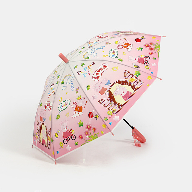 Custom cartoon printing kids children animal umbrella