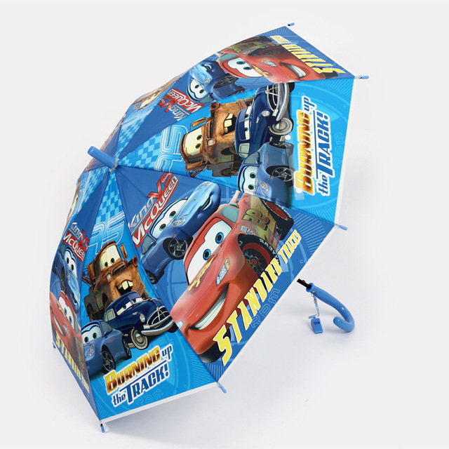 Custom cartoon printing straight Kids Umbrella Boys