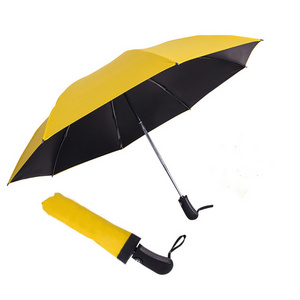 23inch 3 folding Reverse Inverted Windproof Uv Proof Rainproof Umbrella