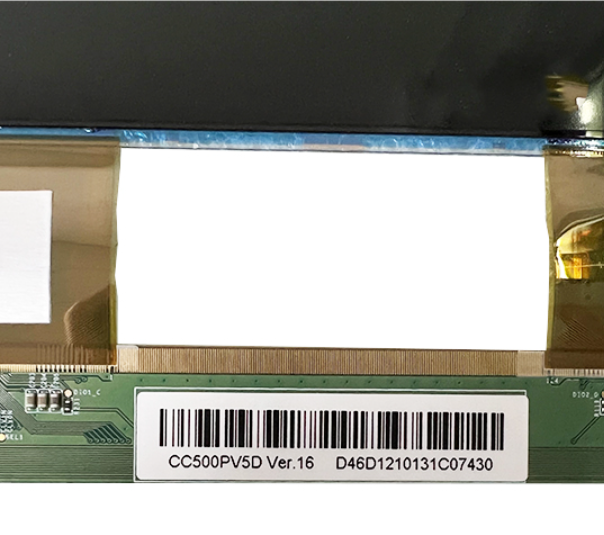 CC500PV5D Screen Replacement 50 Inch Lcd Tv Curved ScreenTv Panel Led Strips Open Cell Display Panel