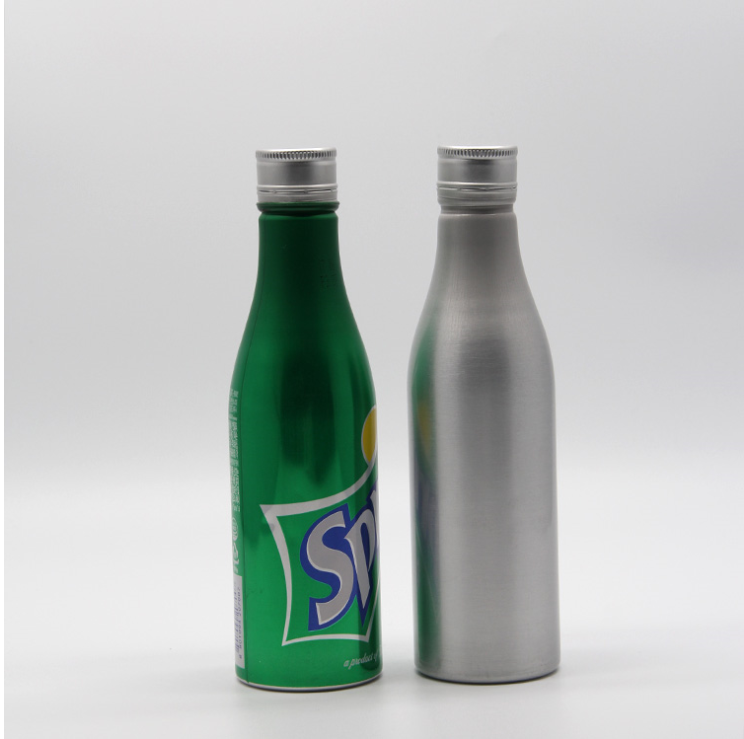 Customize logo aluminum water bottle beer bottles and high quality cheap price aluminum beverage bottle