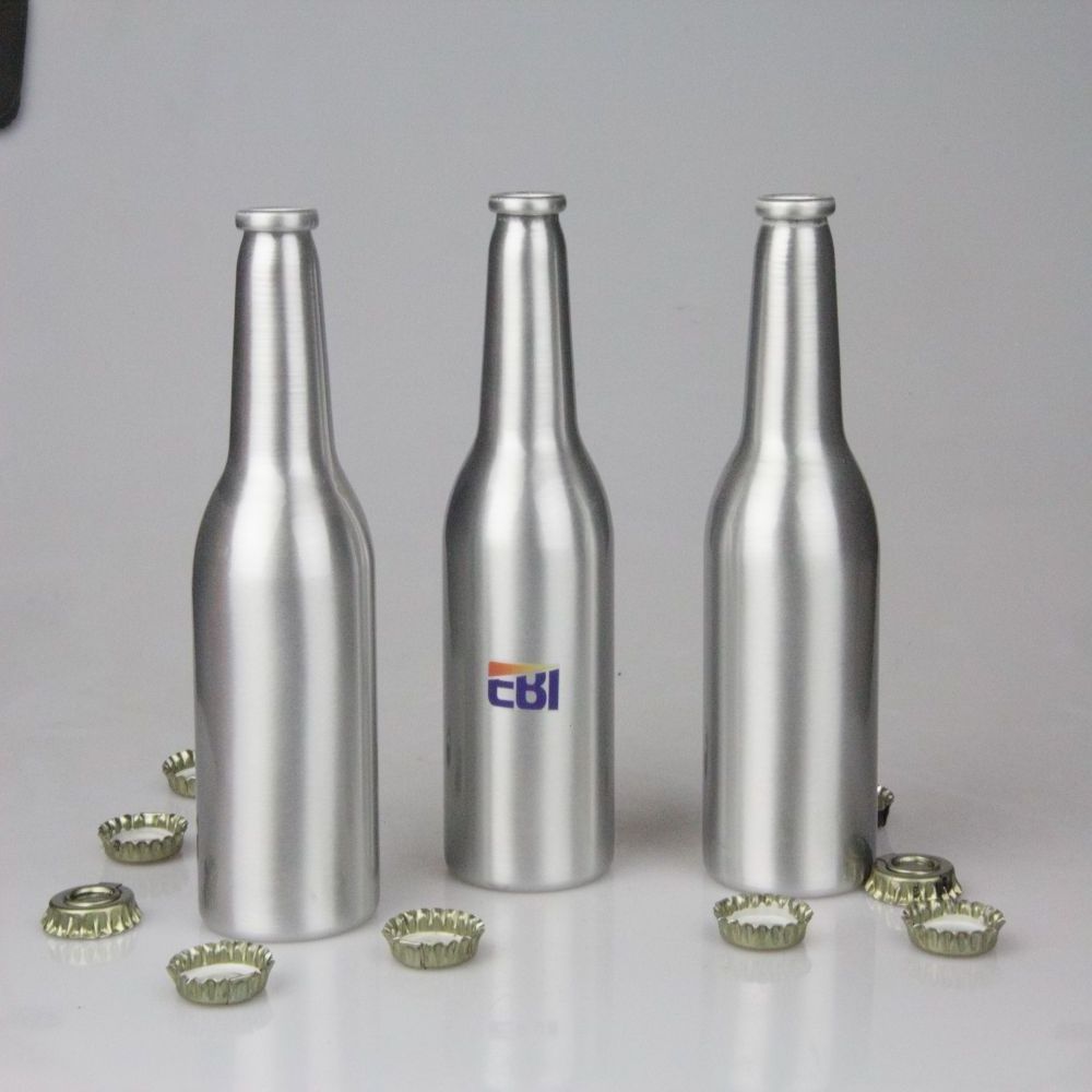 Customize logo aluminum water bottle beer bottles and high quality cheap price aluminum beverage bottle