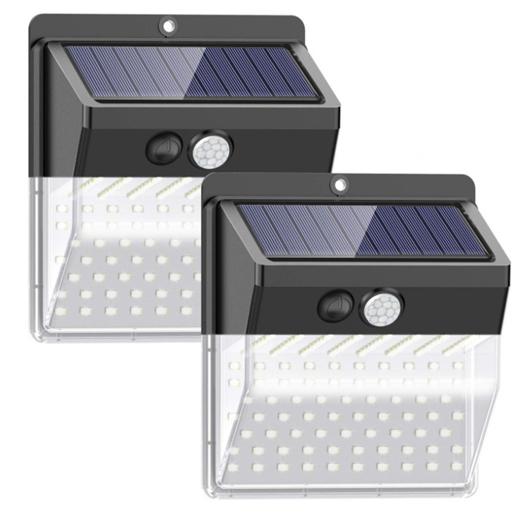 Outdoor Motion Sensor Wide Bright Wireless Solar Lights  Security Light for Deck Garage Yard Porch