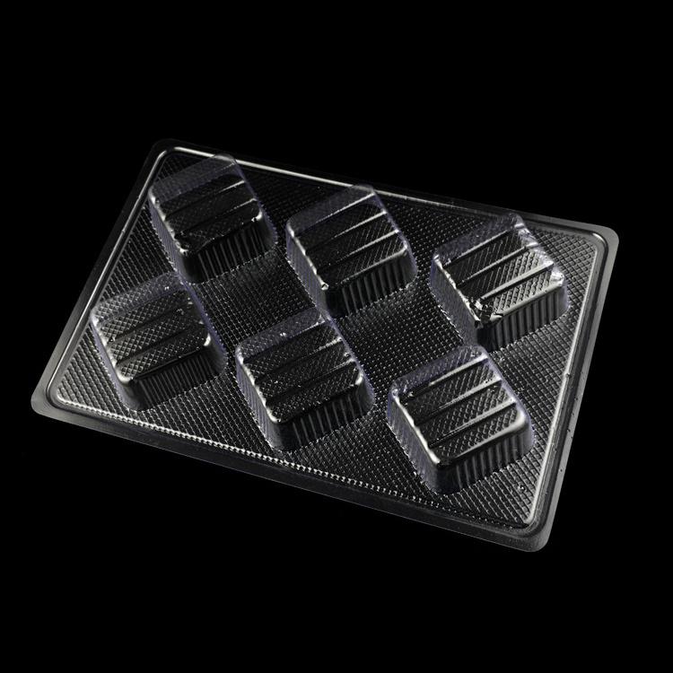 customize clear PET plastic oil tray macaron tray blister hot wheels