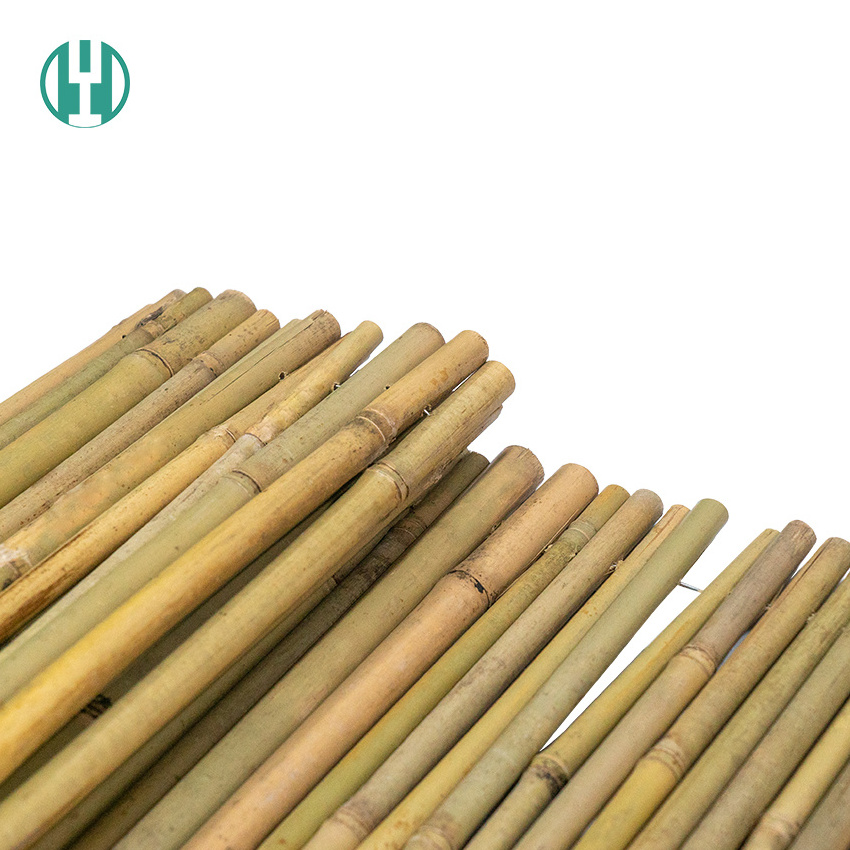 Height And Length Customization Bamboo Fence Designs Outdoor Rolls Bamboo Fence For Separating Garden