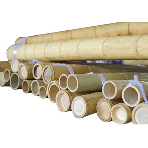 Hyh 100% Raw Bamboo Material Bamboo Pole As The Main Material For Construction