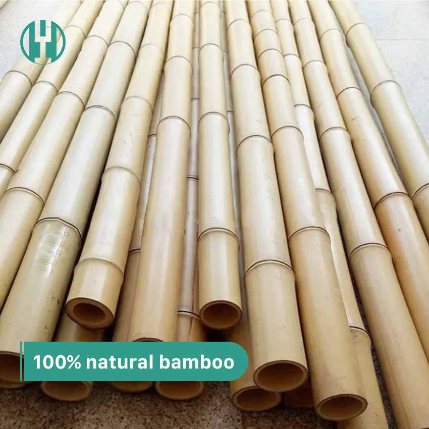 Hyh Eco Friendly Products Bamboo Pole 100% Natural Bamboo Pole For Garden Decoration