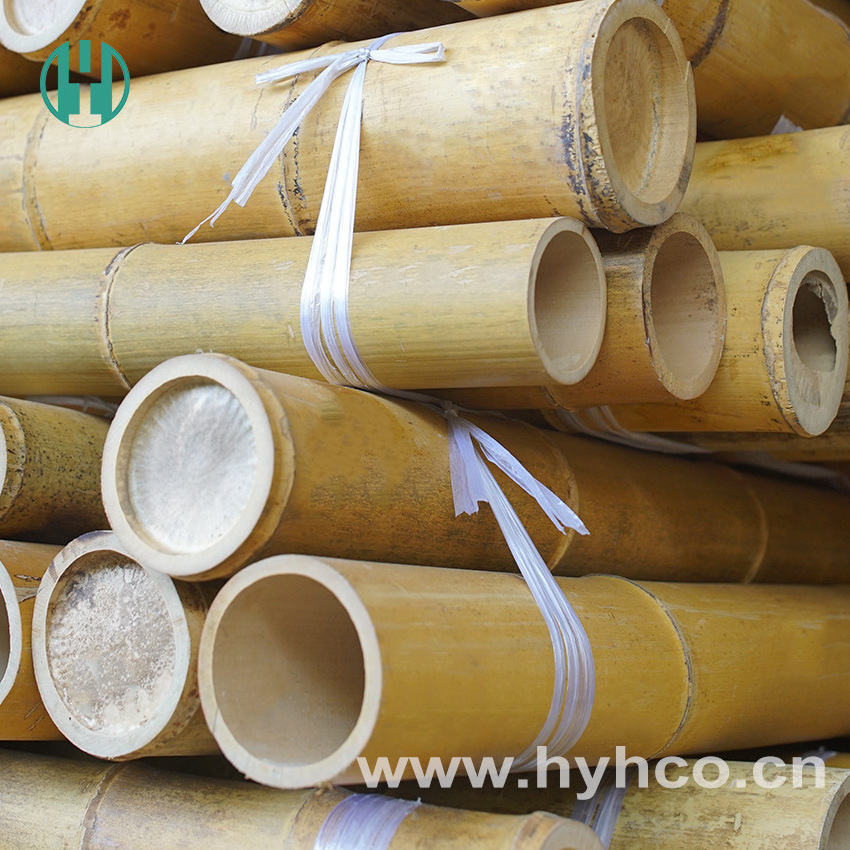 Hyh Eco Friendly Products Bamboo Pole 100% Natural Bamboo Pole For Garden Decoration