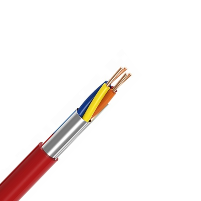 Advanced Shielded Fire Alarm Cable 2 Core 1mm 1.5mm 2.5mm Professional Grade