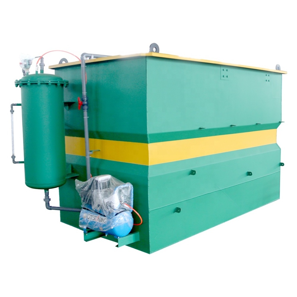 Factory Supply Industrial and Domestic compact wastewater treatment equipment plant daf dissolved air flotation machine