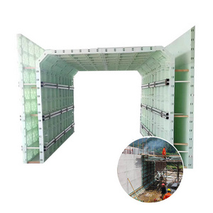 HFSY Composite pipe corridor plastic steel formwork in situ concrete hollow plastic formwork plastic formwork for culvert