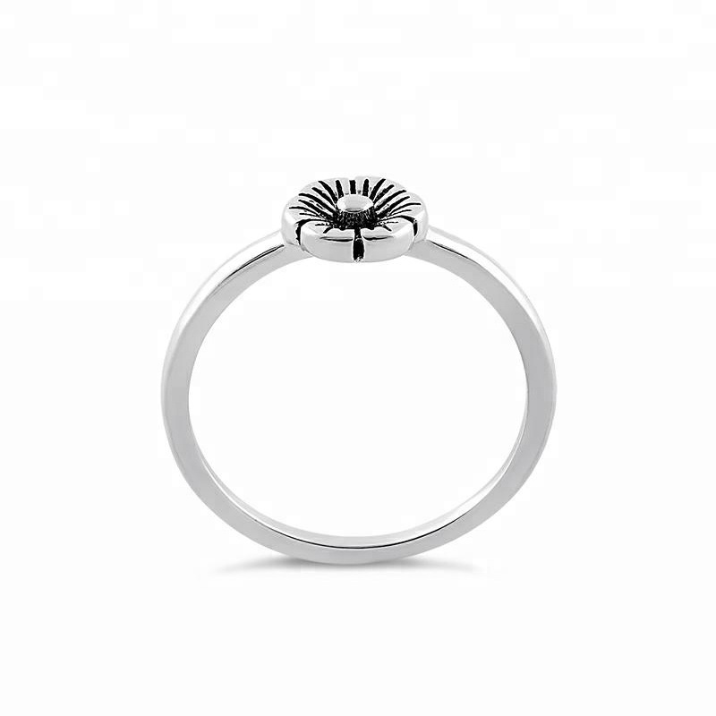 Classical Thailand 925 silver black ring for men