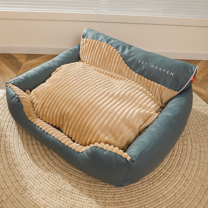 Machine Washable Large Dog Bed with Removable Cover Dog Bed Cushion and Non-Slip Bottom Luxury Dog Bed