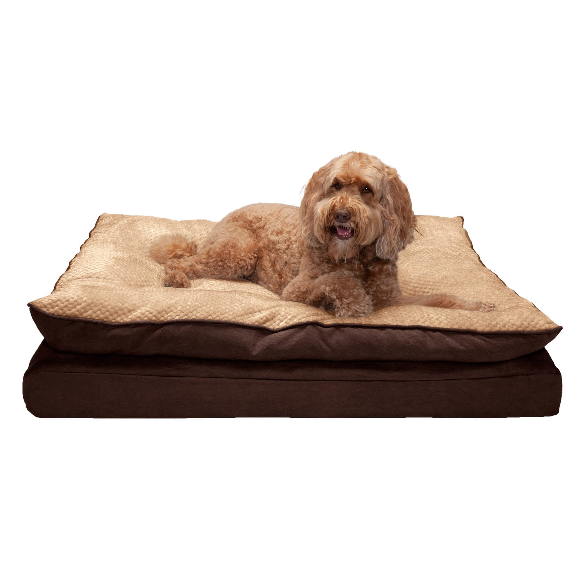 Padded Cushion Folding Bed Anti Anxiety Big Dog Beds