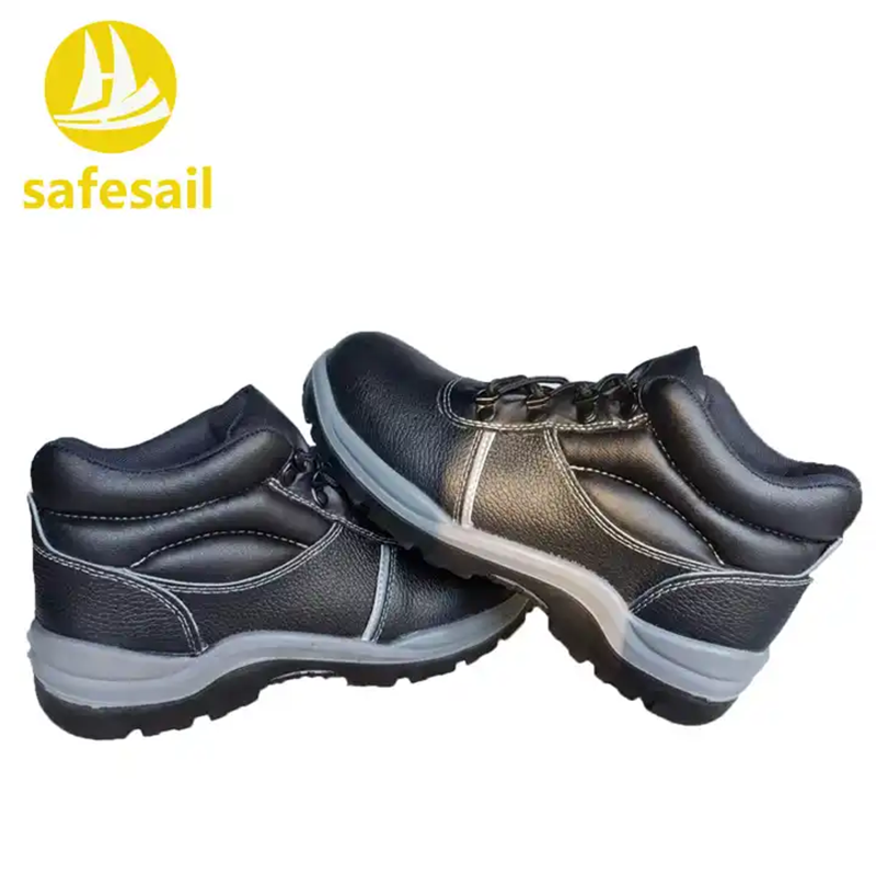 CE Certified  Genuine Leather Construction Safety Boots Anti Shoes For Men For Women