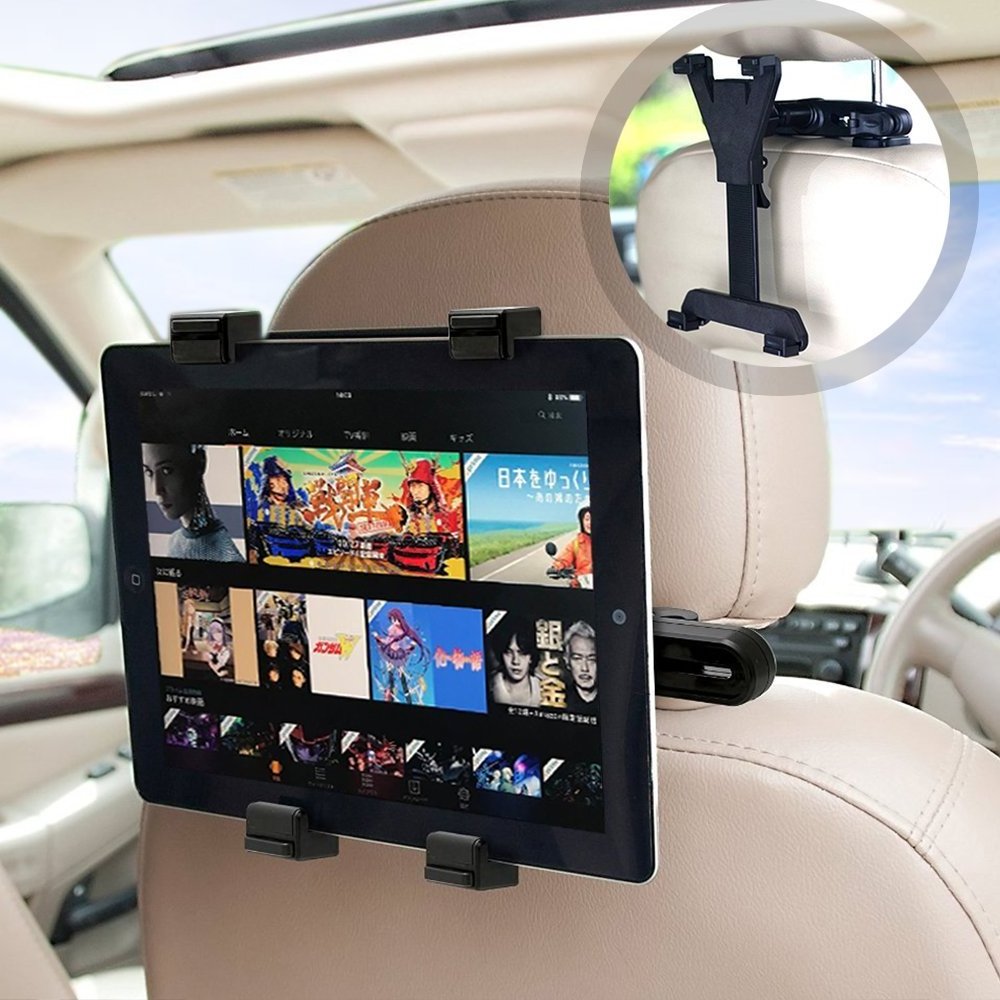 Fast Shipping High quality Car Seat Tablet Stand Car Headrest Universal Phones Mount Car Tablet Holder