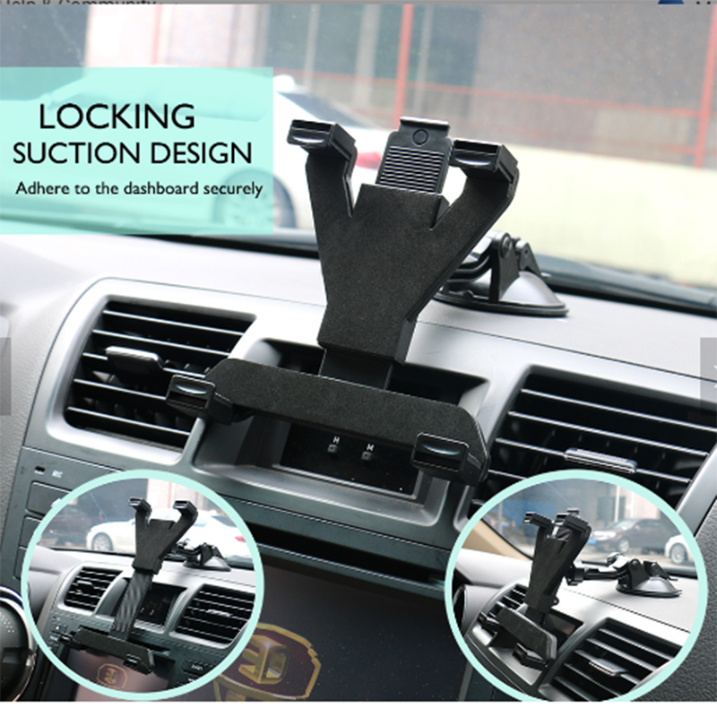 OBSHI Tablet holder for car Brand new car windshield suction cup mount tablet holder for ipad car mount for nintendo TQ80+P1