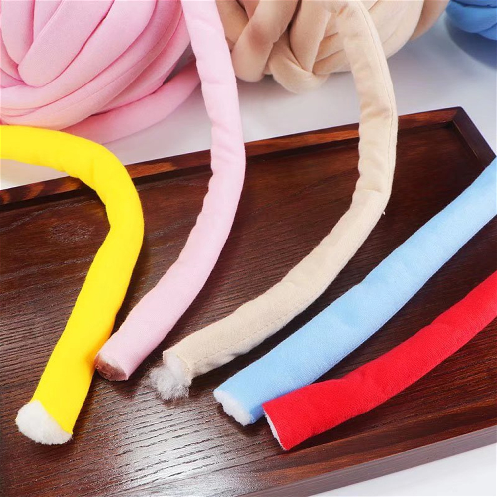 1000G Arm knitting yarn for chunky braided knot throw blanket diy, Soft washable tube bulky giant yarn for hand knitting