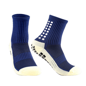 Manufacturers Wholesale Football Non Slip Grip Socks Pink Men's Towel Bottom Sports Socks Mid-Tube Socks