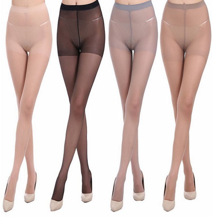 sexy wholesale 2023 women professional silk tube seamless tights high waist women only stockings pantyhose