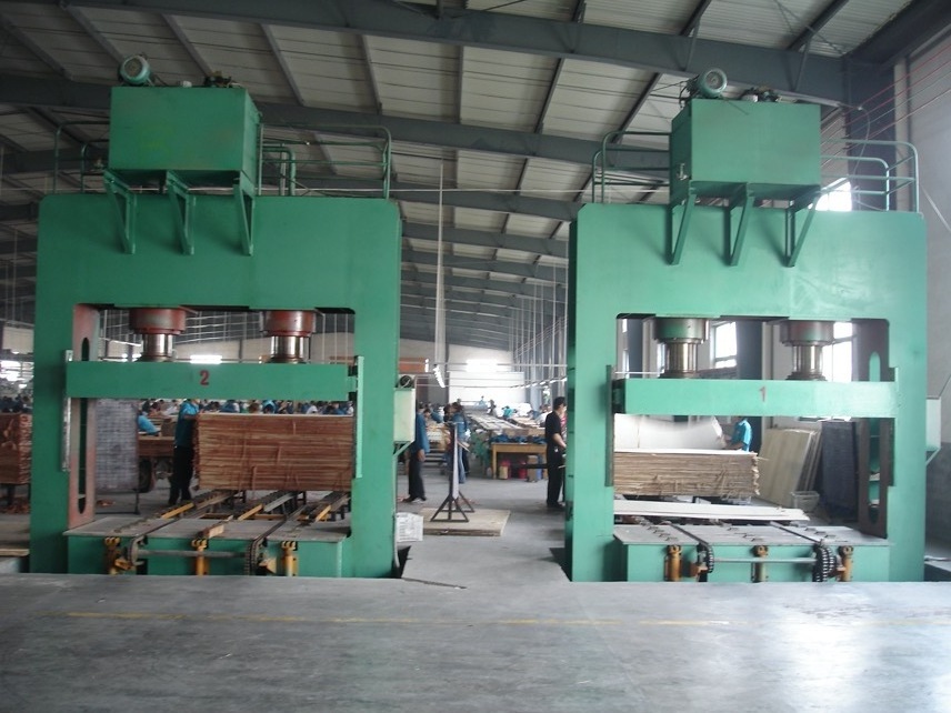 500T top type plywood cold press wooden machine for plywood production Line