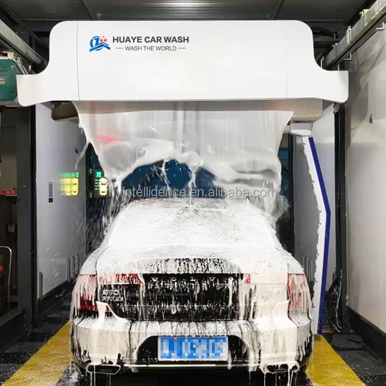 Touchless Fully Automatic Car Washing Machine With Single Arm High Pressure Auto Car Washer Auto Car Wash Machine System