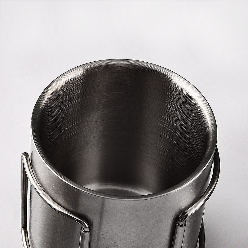 304 stainless steel beer mug Custom Logo 200ml 300ml 400ml Stainless Steel Coffee cup