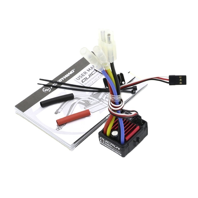 HobbyWing QuicRun 1060 60A Brushed Electronic Speed Controller Waterproof ESC For 1:10 RC Car