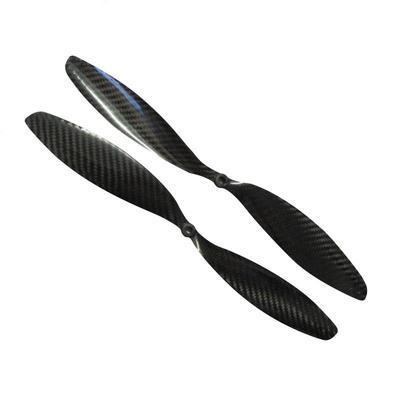 1 Pair 12 x 4.5 Carbon Fiber Propeller Prop CW/CCW 1245 For Multi-copter RC Helicopter Spare Parts