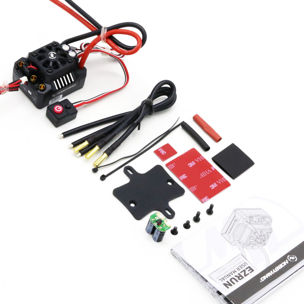 Hobbywing EZRUN Max10 120A ESC Waterproof Brushless ESC 1/10 SCT RC Hobby Truck MAX10-SCT 120A connector