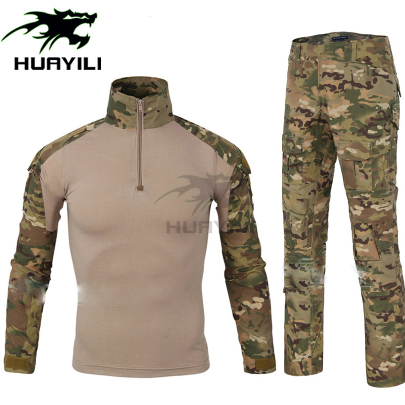 Huayili Tactical Oman Uniform Combat Training Tactical New Camouflage Frog Suit Uniforms