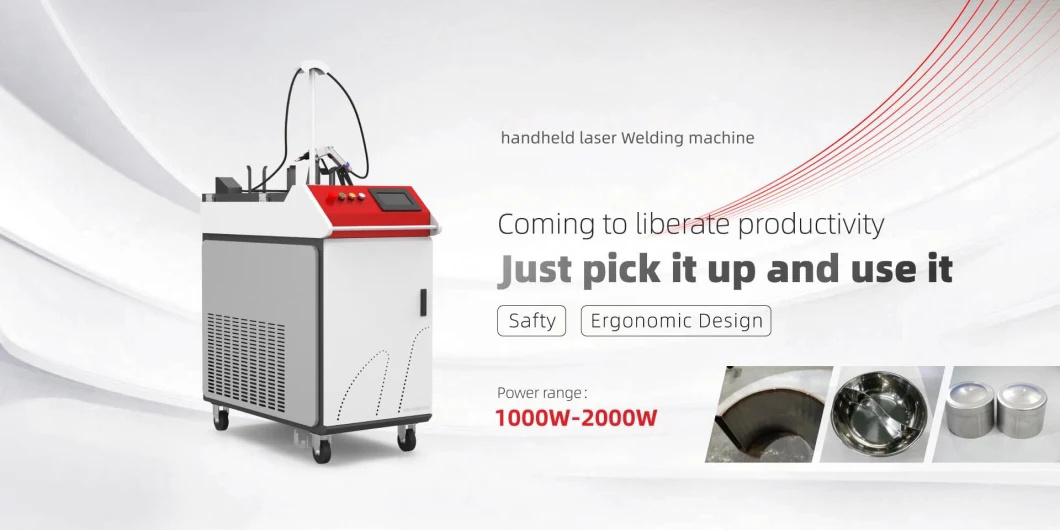 Hand Held Raycus 1000w Fiber Laser Welding Machine Laser Welding Machine For Metal Sheet Used