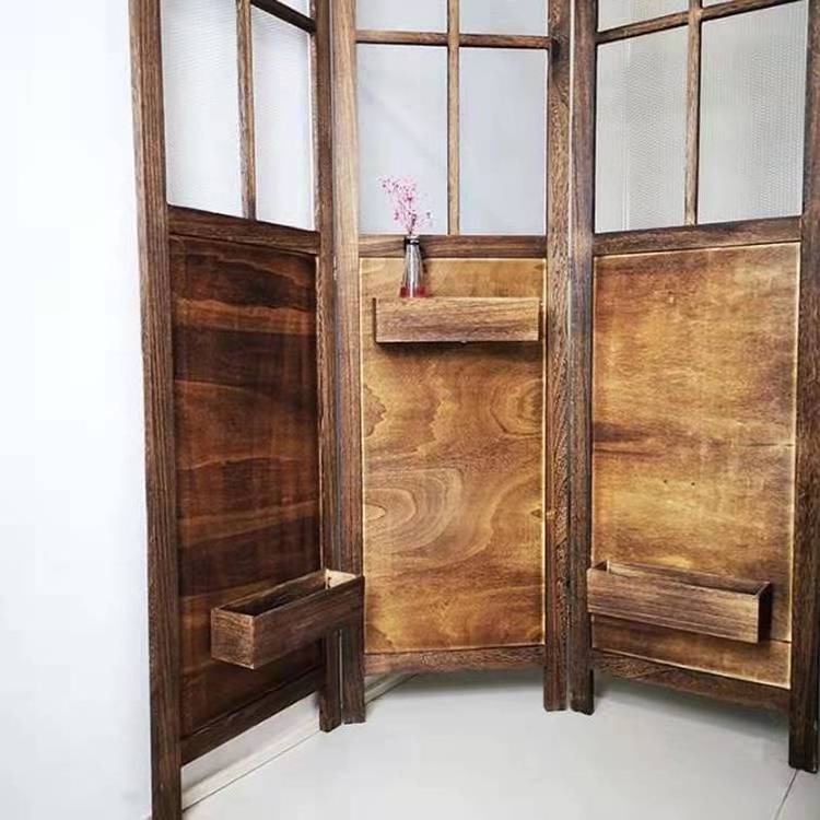 Portable Free Panel Wooden Screens & Room Dividers  For Room Decor Garden Screen