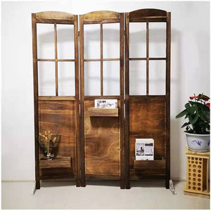 Portable Free Panel Wooden Screens & Room Dividers  For Room Decor Garden Screen