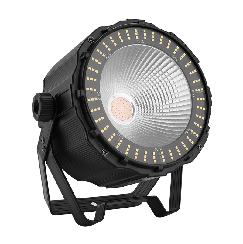 High Quality DJ Lighting 150W COB Rgbw Wash Ring Circle Strobe Led Par Stage  Light