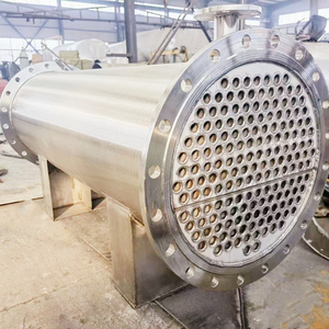 OEM Stainless Steel Tubular Heat Exchanger Industrial Shell And Tube Heat Exchanger