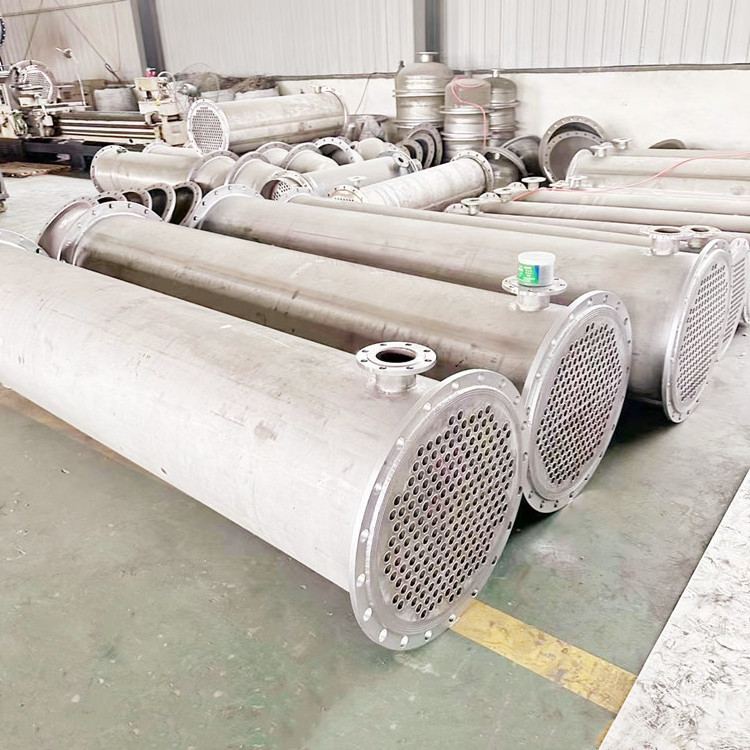 OEM Stainless Steel Tubular Heat Exchanger Industrial Shell And Tube Heat Exchanger