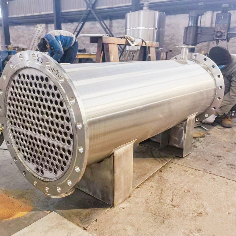 OEM Stainless Steel Tubular Heat Exchanger Industrial Shell And Tube Heat Exchanger