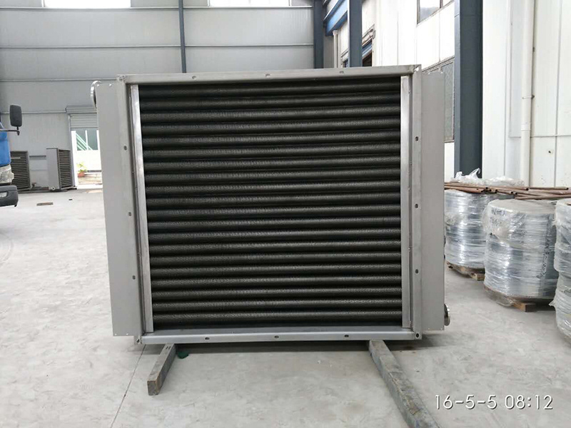 Air cooled heat exchanger air to air heat pump aluminum heat exchanger