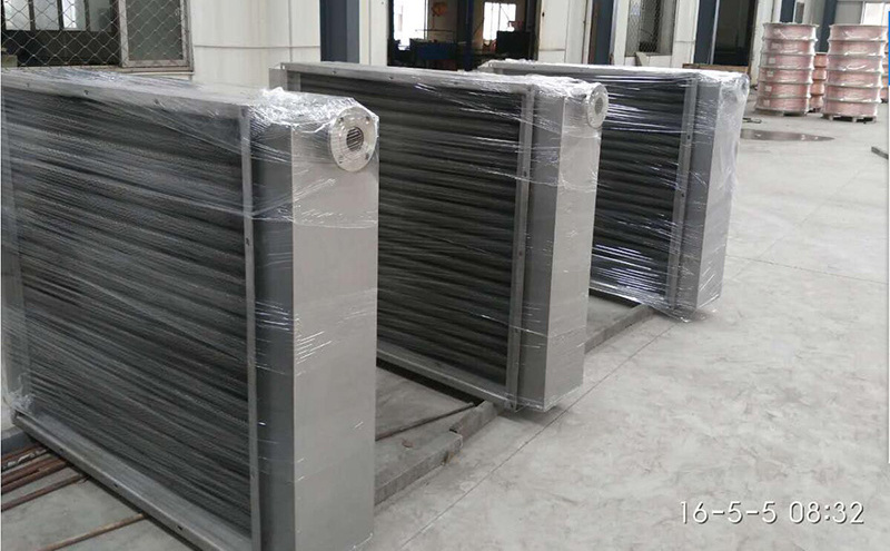 Air cooled heat exchanger air to air heat pump aluminum heat exchanger