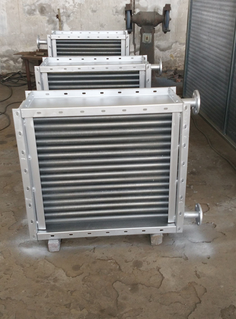 Air cooled heat exchanger air to air heat pump aluminum heat exchanger