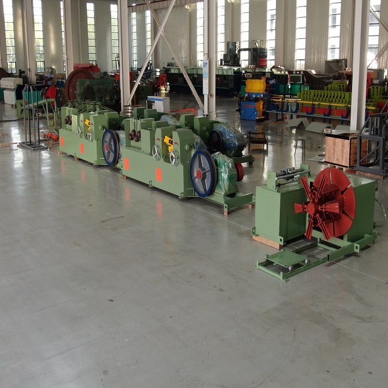 High Speed Steel  Rebar Production Line Three Ribbed Bar Making Machine