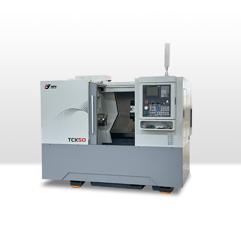 High Rigidity Inclined Bed Cnc Lathe Tck50a Cnc Lathe Turning Machining Center