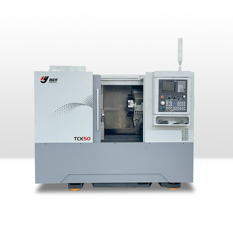 High Rigidity Inclined Bed Cnc Lathe Tck50a Cnc Lathe Turning Machining Center