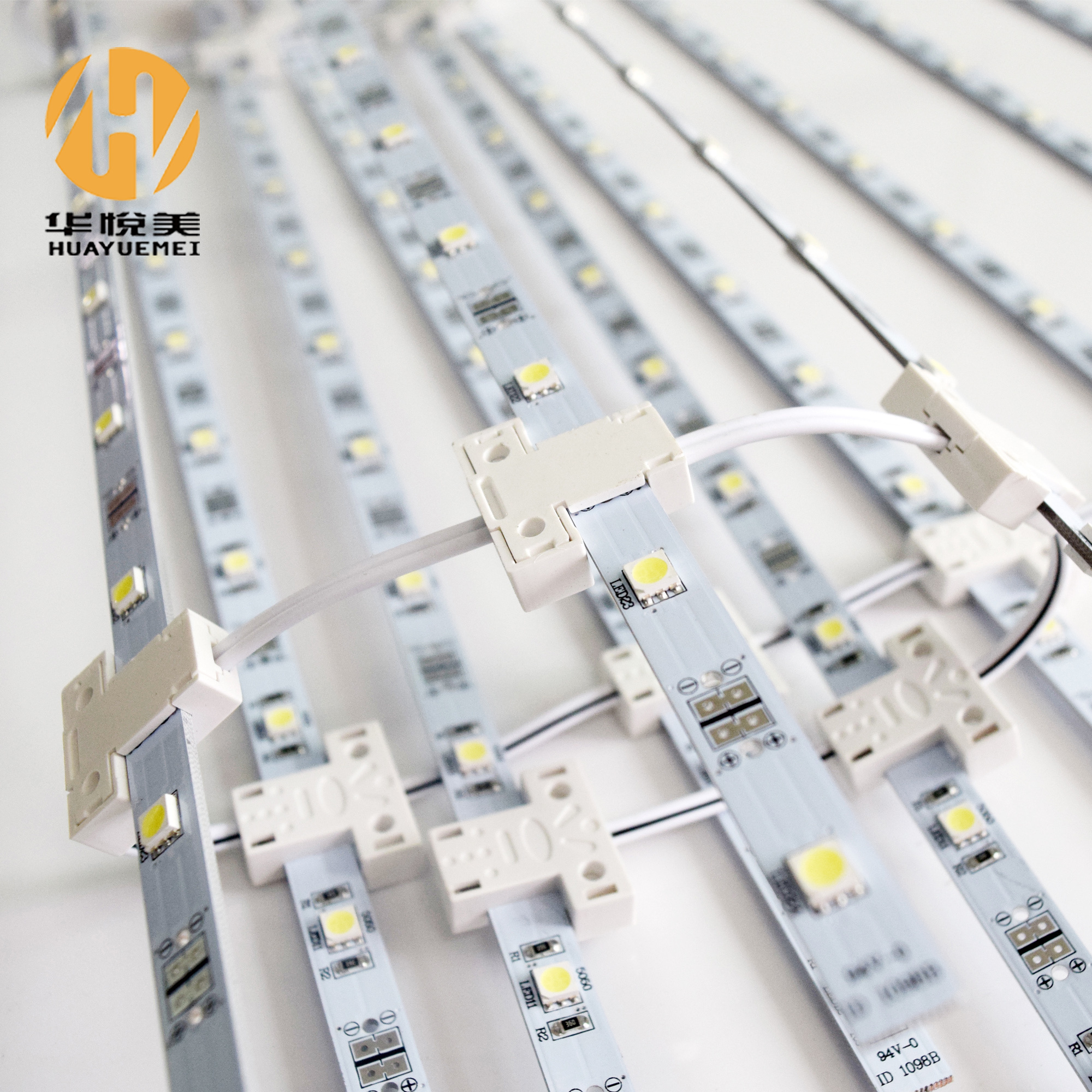 Wholesale  double sides back-lit led ladder lights led curtain lighting system wall mounted back lighting led lattice