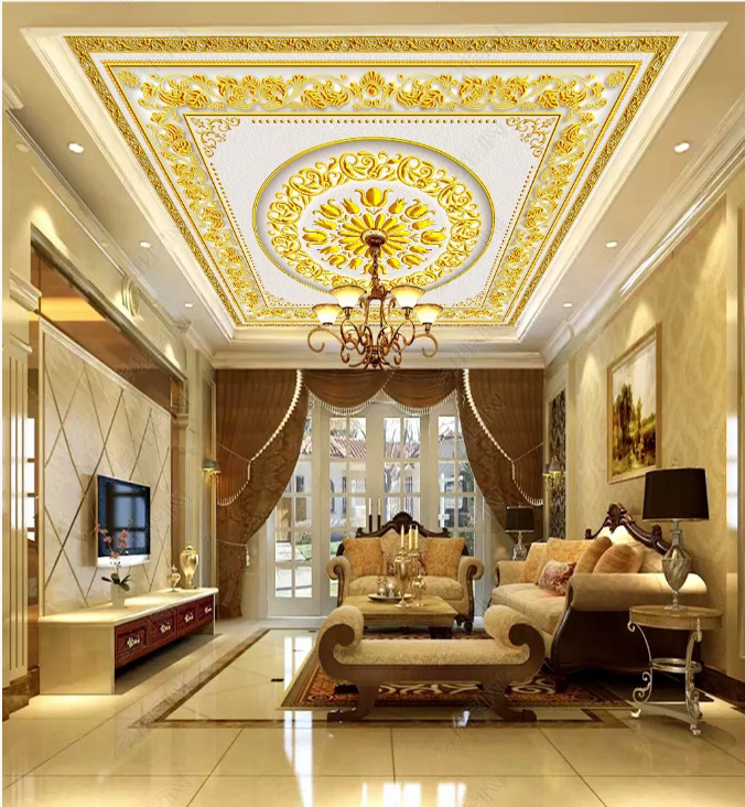 wholesale price Galaxy sky Decorative films PVC foil stretch ceiling PVC foil interior decoration false pop ceiling